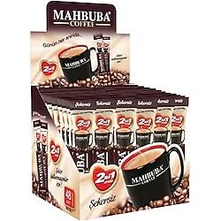 MAHBUBA 2 Sİ 1 ARADA 48 Lİ 10 GR STİCK KAHVE KUTU