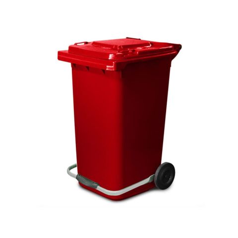 Konteyner 240 Lt Renkli Pedallı