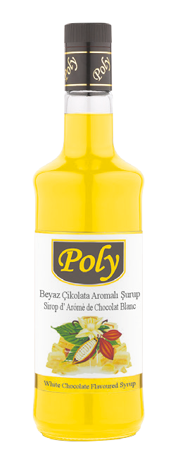 Poly Beyaz Çikolata Şurup 700 Ml