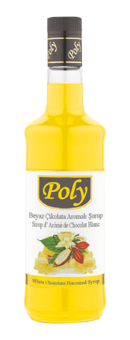 Poly Beyaz Çikolata Şurup 700 Ml