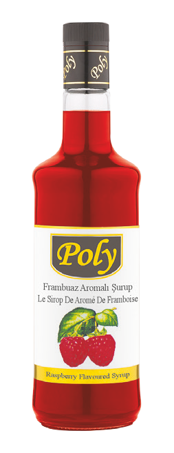 Poly Frambuaz Cevizi Şurup 700 Ml