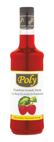 Poly Frambuaz Cevizi Şurup 700 Ml