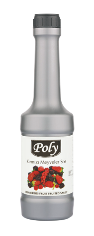 Poly Kırmızı Meyveler Meyve Püresi 1000 Gr