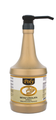 Poly Beyaz Çikolata Profesyonel Sos 2,5 Kg
