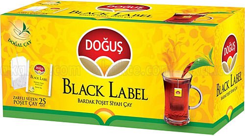 Doğuş Black Label Bardak Poşet 25*2 Gr
