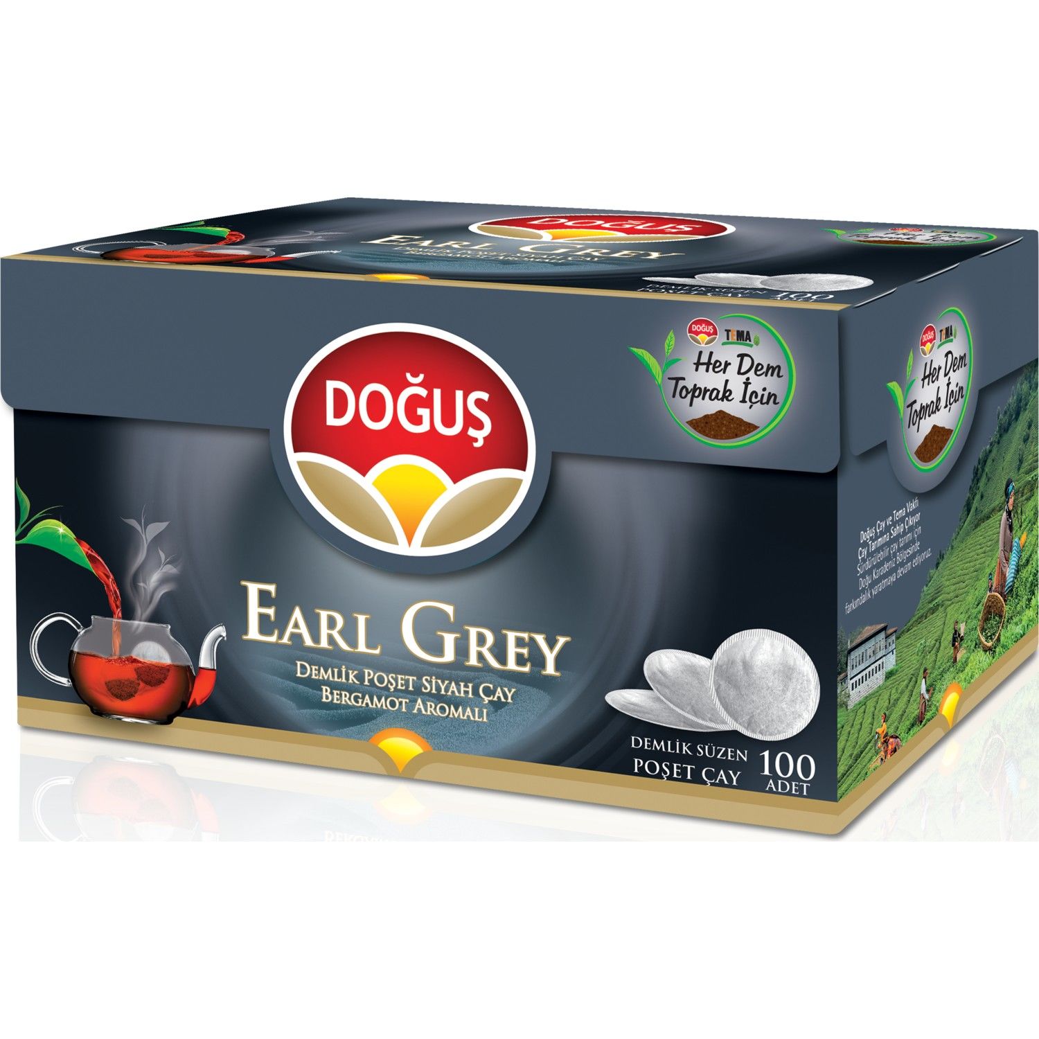 Doğuş Earl Grey Demlik Poşet 100*3,2 Gr