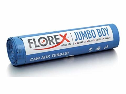 Cam Atık Baskılı Jumbo (Mavi) 500 Gr