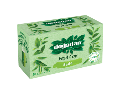 Doğadan Yeşil Çay Sade 20 Li